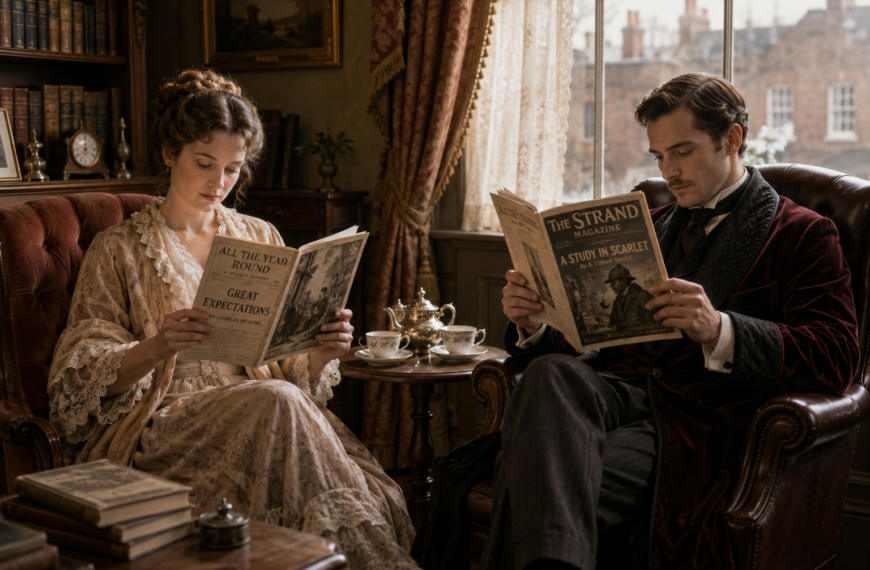 When Novels Were Released Like a TV Series